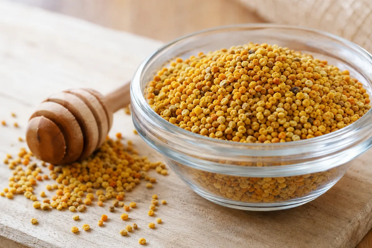 Close-up of bee pollen