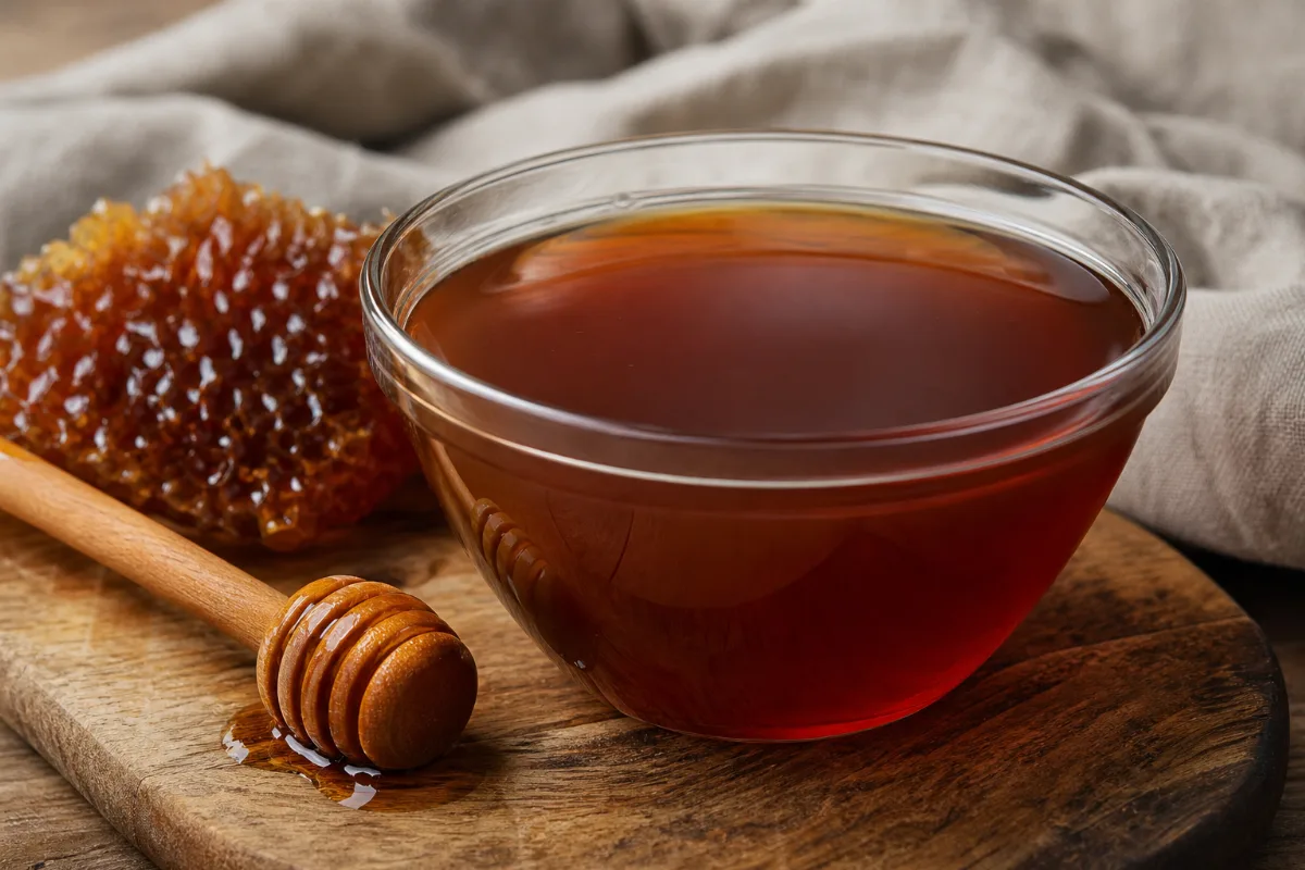 Close-up of tualang honey