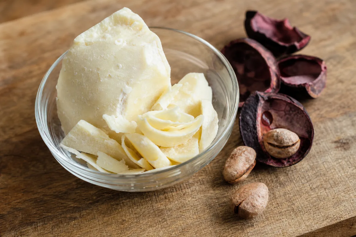 Close-up of kokum butter