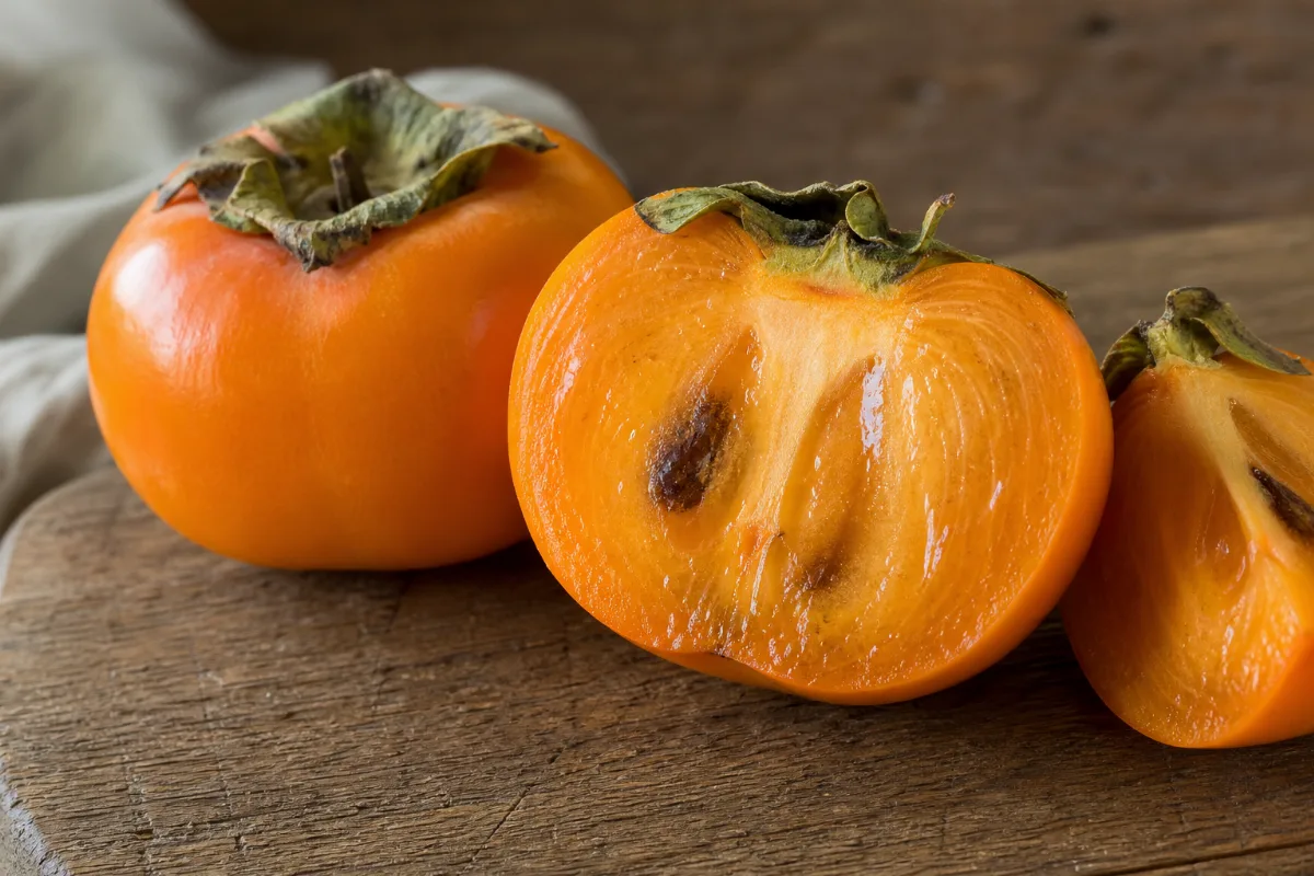 Close-up of persimmons