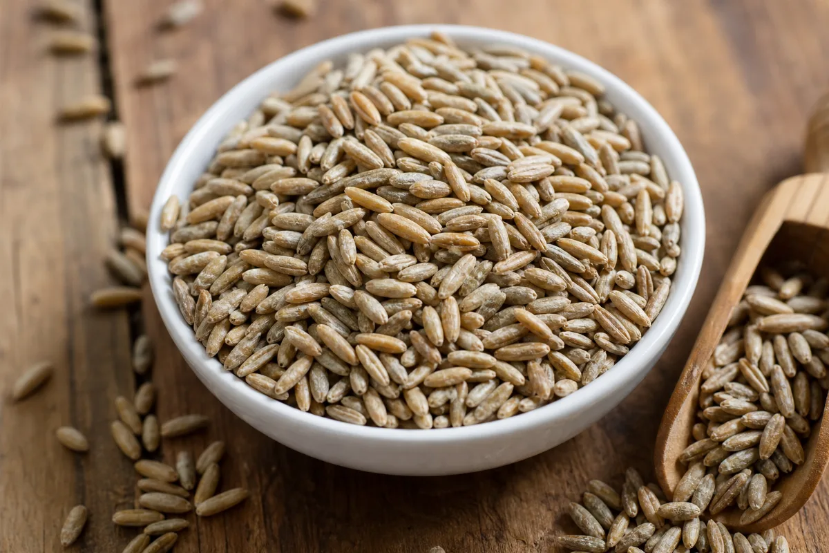 Close-up of rye