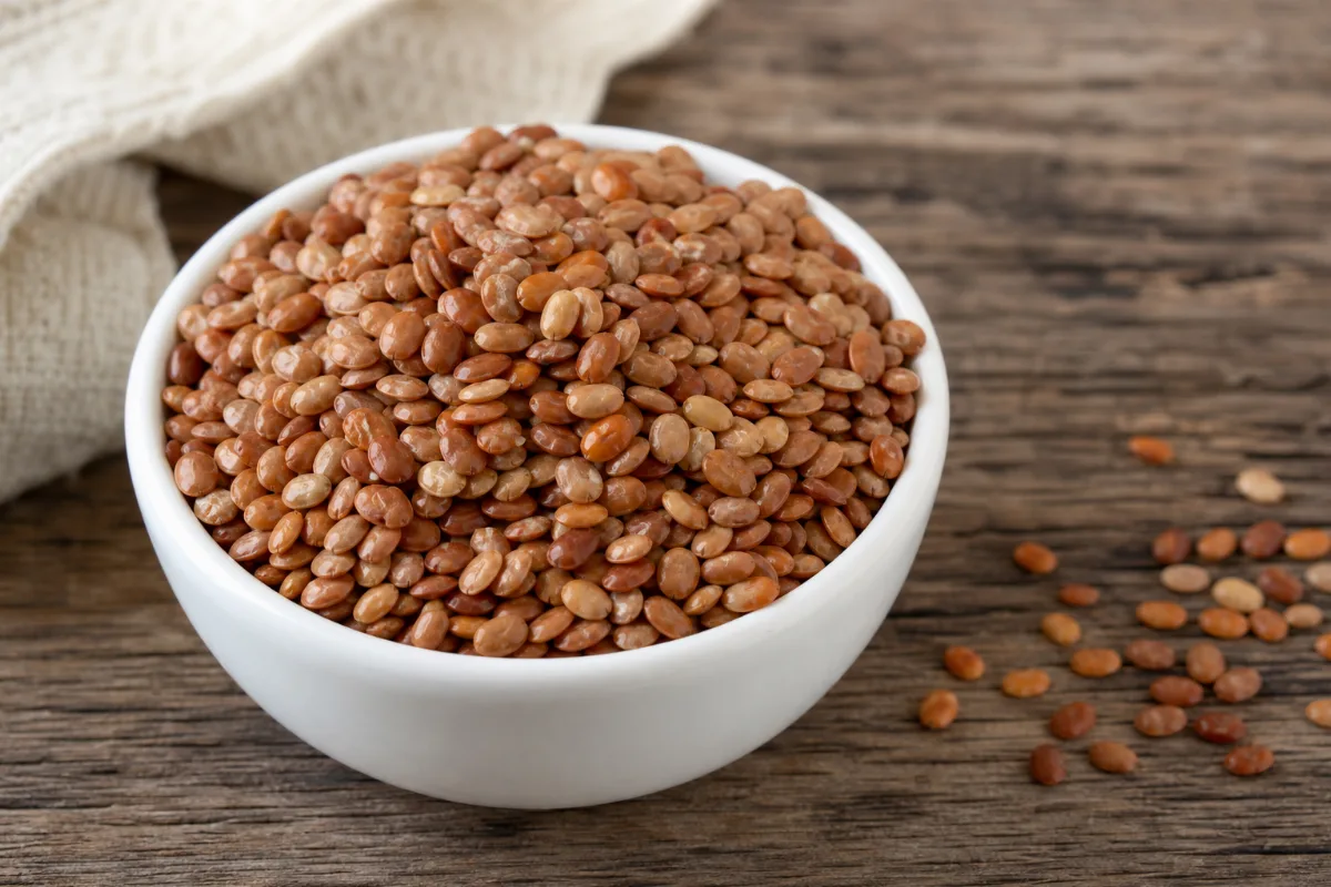 Close-up of horse gram (kulthi)