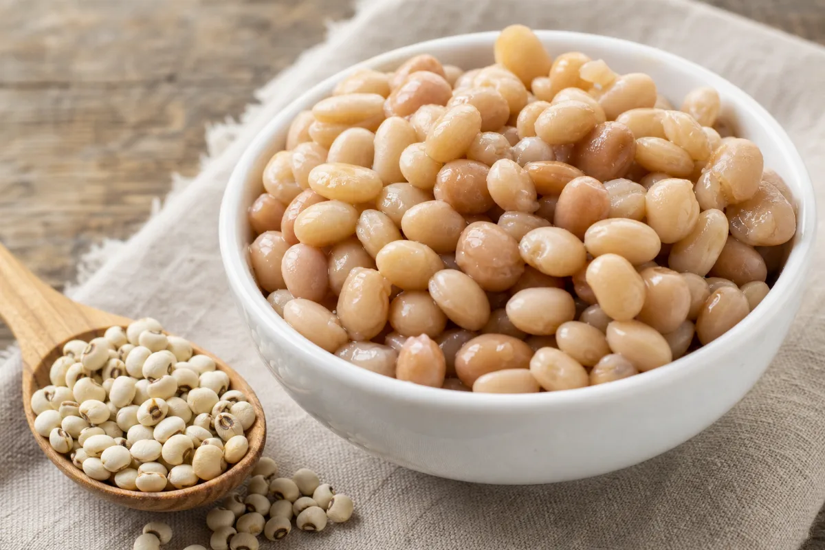 Close-up of tepary beans