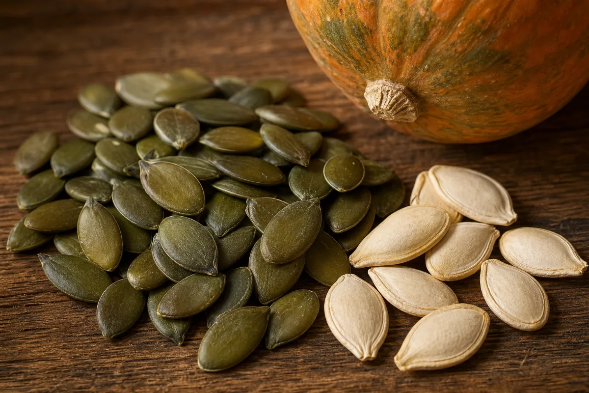 Close-up of pumpkin seeds