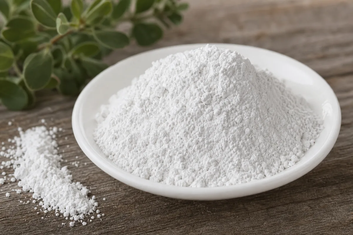 Close-up of zinc oxide
