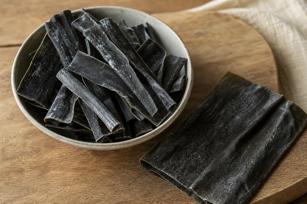 Close-up of kombu