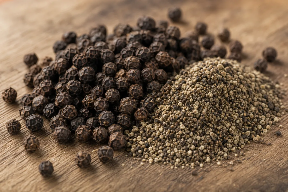 Close-up of black pepper