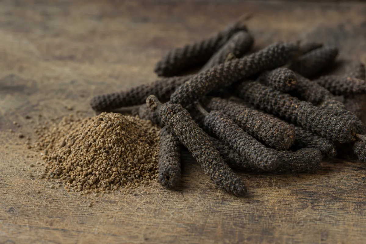 Close-up of long pepper