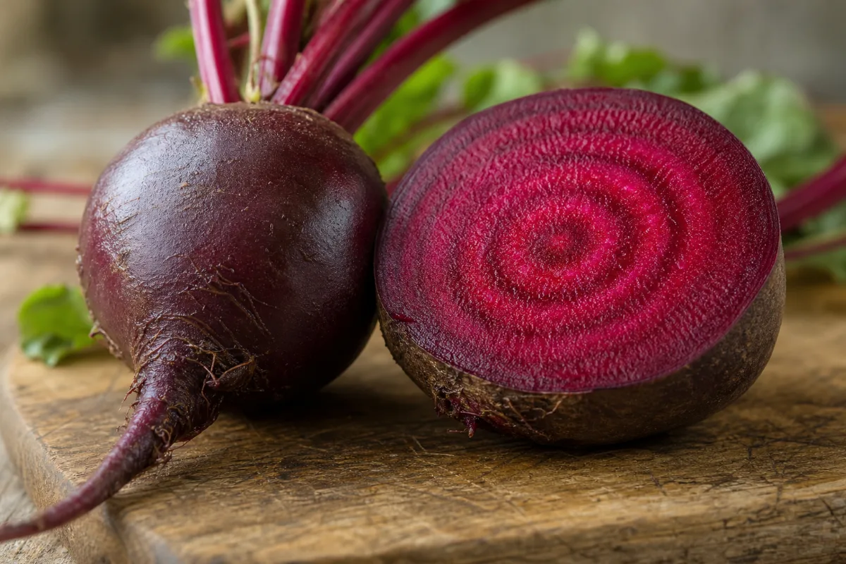Close-up of beets