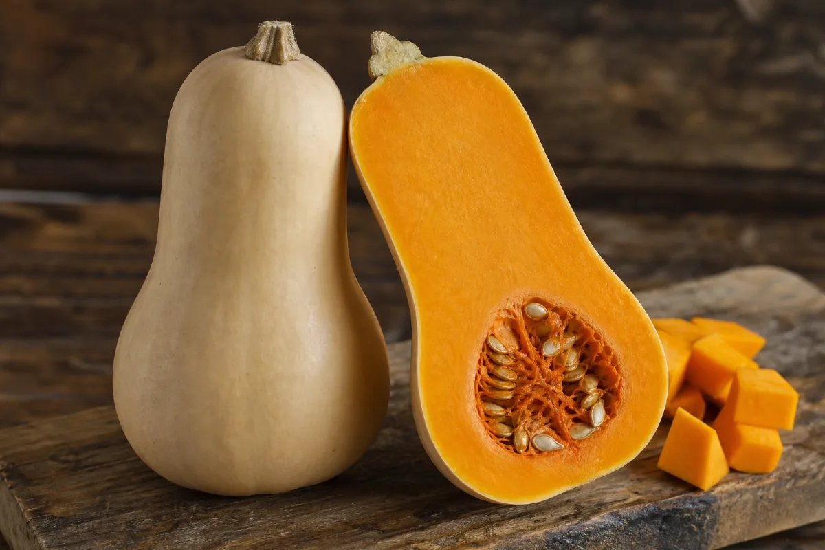 Close-up of butternut squash