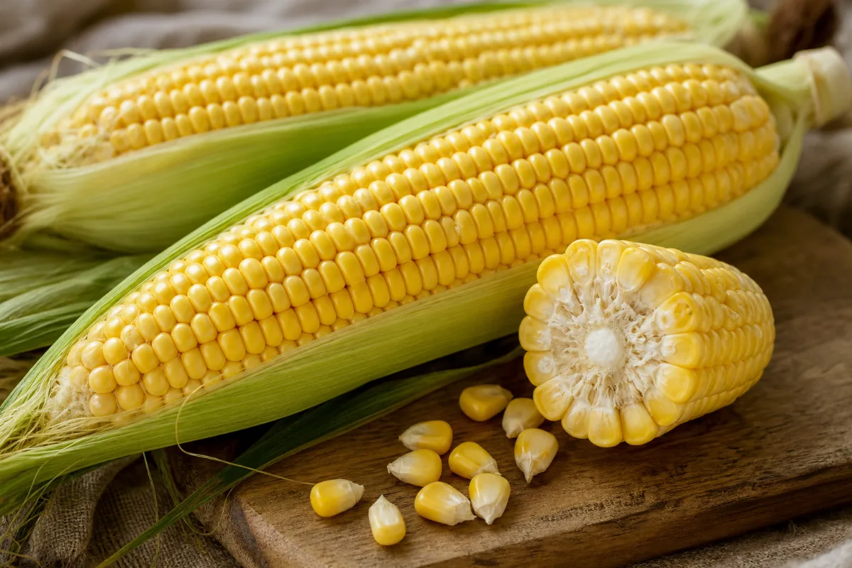 Close-up of sweet corn